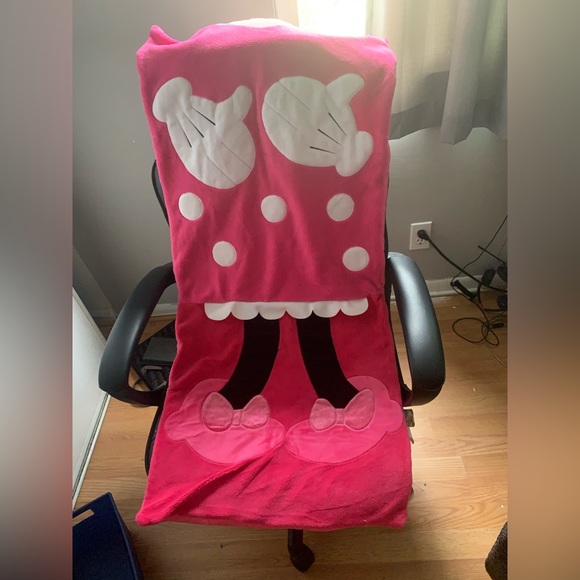 Disney Minnie Mouse Throw Blanket Fleece - Picture 2 of 5